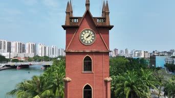 旅拍风景,农村,城市,美景,记录,树木,高楼,全景