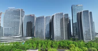 旅拍风景,配音,知识,高楼,公寓,高楼大厦,全景