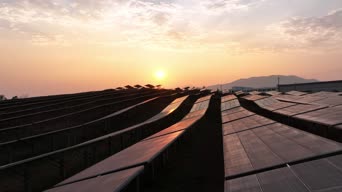数字科技,美景,夕阳,记录,全景