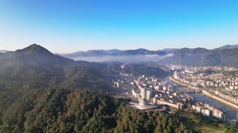 旅拍风景,美景,大自然,城市,旅拍,树木,村落,全景