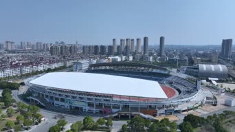 旅拍风景,城市,美景,高楼,全景