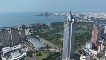 旅拍风景,配音,知识,高楼,全景