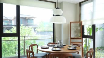家居装饰,室内设计,美景,桌子,全景