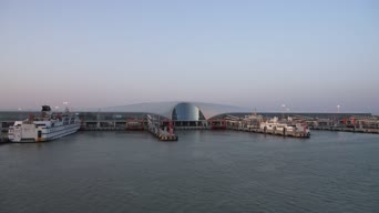 旅拍风景,旅拍,美景,记录,港口,全景