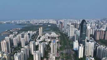 旅拍风景,美景,vlog,城市,高楼,高楼大厦,全景