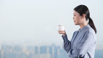 经典语录,拍照,女神,衣服,喝,全景