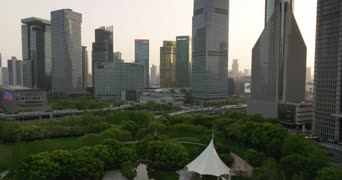 旅拍风景,别墅,城市,高楼,公寓,城市,全景