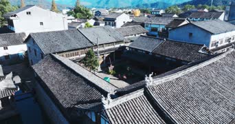 旅拍风景,美景,城市,高楼,全景