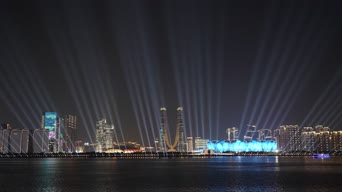 旅拍风景,夜景,美景,灯光,高楼,高楼大厦,人间,全景