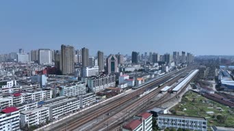 旅拍风景,城市,美景,高楼,全景