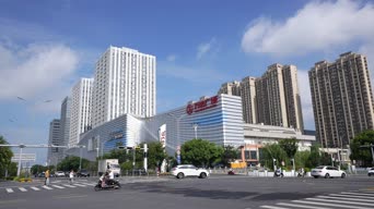 旅拍风景,城市,美景,高楼,高楼大厦,全景