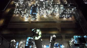 旅拍风景,夜景,城市,全景