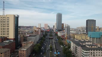 旅拍风景,美景,vlog,城市,高楼,城市,全景,科尔佩斯特拉塔