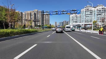 日常生活,美景,vlog,跑车,车,高楼,树木,人行横道,全景,丽港城,李叔同纪念馆