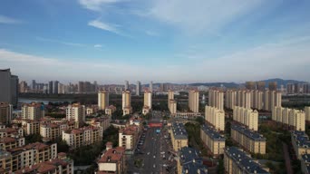 旅拍风景,美景,vlog,高楼,城市,全景