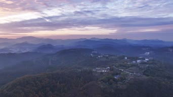 旅拍风景,美景,旅拍,记录,大自然,树木,山峰,全景
