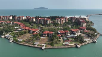 旅拍风景,大海,美景,大自然,旅拍,记录,树木,植物,全景,Kelifos,石鼓洲