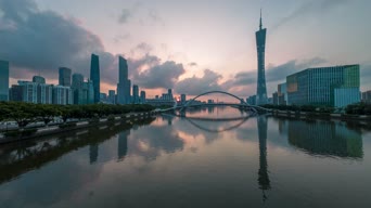 旅拍风景,配音,高楼,全景