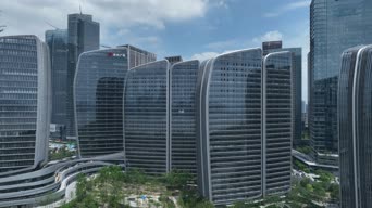 旅拍风景,美景,城市,高楼,公寓,高楼大厦,全景
