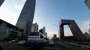 旅拍风景,城市,美景,高楼,城市,金景,全景