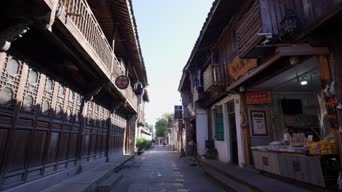 旅拍风景,古镇,记录,少年,美景,树木,植物,胡同,全景