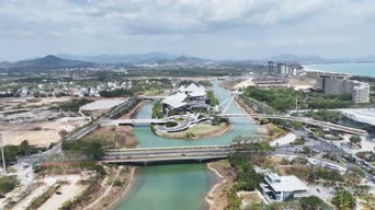 旅拍风景,城市,美景,树木,全景