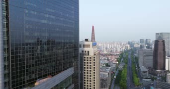 旅拍风景,城市,美景,高楼,全景