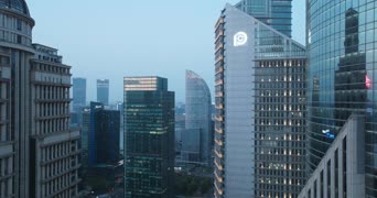 旅拍风景,城市,神曲,嗨曲,高楼,全景