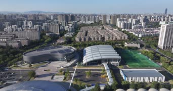 旅拍风景,配音,知识,高楼,全景