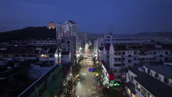 职业技能,美景,城市,高楼,街道,全景