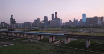 旅拍风景,配音,知识,高楼,城市,全景