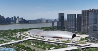 旅拍风景,城市,旅拍,豪宅,美景,高楼,全景