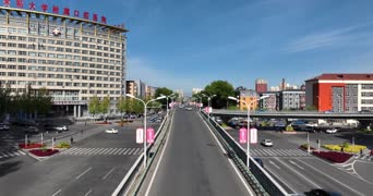 生活日常,美景,交通,大自然,城市,公共汽车,高楼,城市