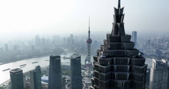 旅拍风景,配音,高楼,全景