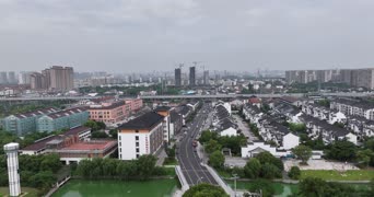 旅拍风景,配音,美景,知识,装修,树木,高楼,城市,全景