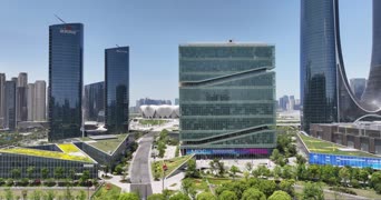 旅拍风景,城市,美景,高楼,高楼大厦,精英,全景