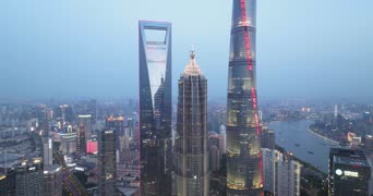 旅拍风景,美景,城市,高楼,高楼大厦,全景