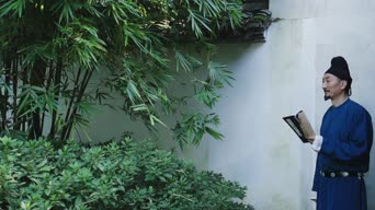 微胖女生,女神,衣服,植物,树木,全景