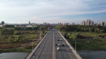 旅拍风景,美景,农村,城市,高楼,全景