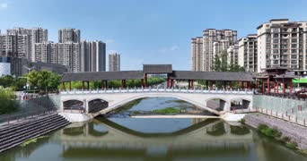 旅拍风景,配音,知识,高楼,公寓,全景