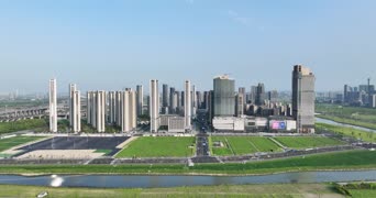 旅拍风景,配音,知识,高楼,全景