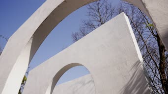 旅拍风景,配音,知识,树木,全景,Broken Line,Latin America Memorial