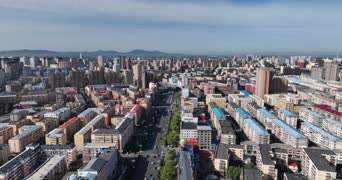 旅拍风景,配音,知识,高楼,城市,全景