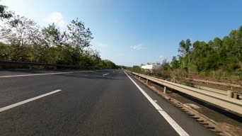 日常生活,配音,树木,卡车,高速公路,全景