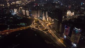 旅拍风景,夜景,手机壁纸,树木,高楼,城市,全景,迪拜市中心阿德里斯酒店