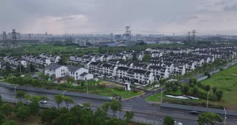 旅拍风景,旅拍,大自然,美景,村落,全景