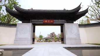 旅拍风景,植物,鲜花,四合院,植物,树木,全景