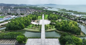 旅拍风景,美景,记录,城市,树木,植物,全景