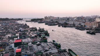 旅拍风景,美景,城市,高楼,全景,Sadarghat
