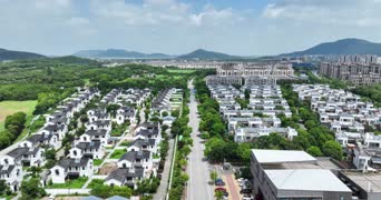 旅拍风景,美景,城市,大自然,树木,村落